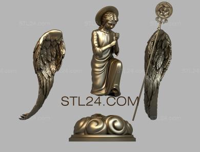 Statuette (STK_0234) 3D models for cnc
